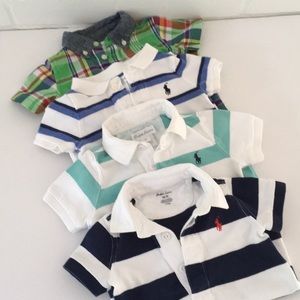 Ralph Lauren Baby Bundle, Polo Romper, Preppy Outfit, Classic Baby Outfit, Plaid